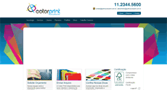 Desktop Screenshot of graficacolorprint.com.br